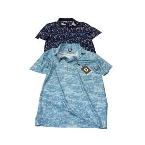 NWT Foot Joy and Black clover golf shirts set  size M